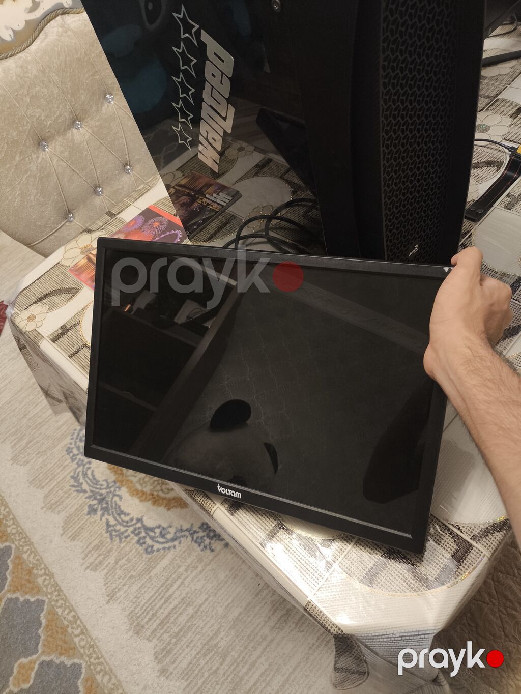 Tekce monitör satılır — Masaüstü kompüterlər, Bakı (2)