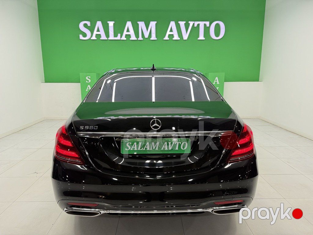 Mercedes S 560 4MATIC, 4.0 L, 2018 il, 45 900 km — Avtomobillər, Bakı (5)