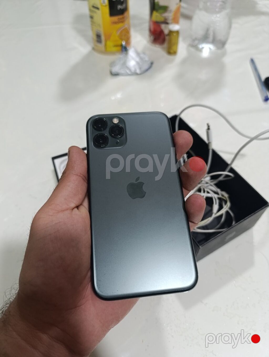 IPhone 11 Pro, 256 GB, Yaşıl, Qırıq, Face ID — Apple iPhone, Digah (3)