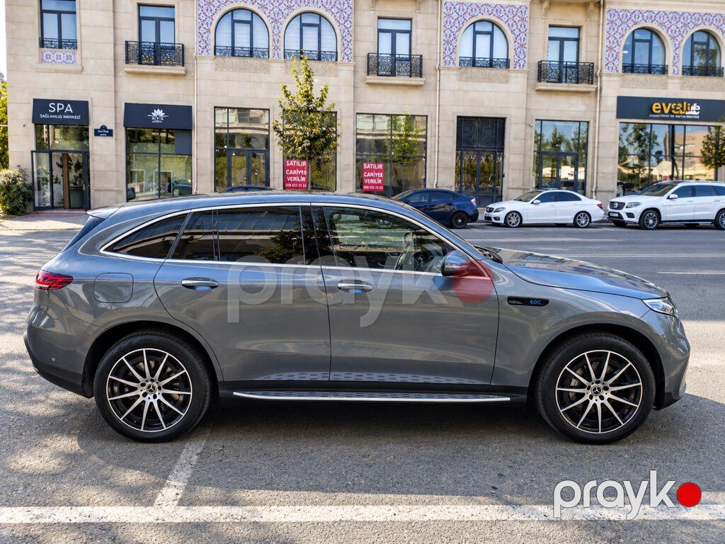 Mercedes EQC 400 4MATIC, 80 kWh, 2022 il, 32 000 km — Avtomobillər, Bakı (7)
