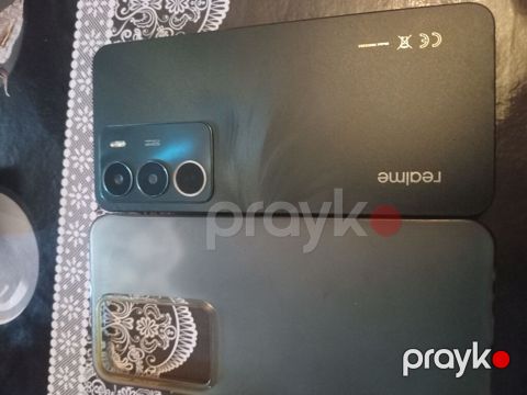 Realme 256 GB, rəng - Yaşıl, Barmaq izi