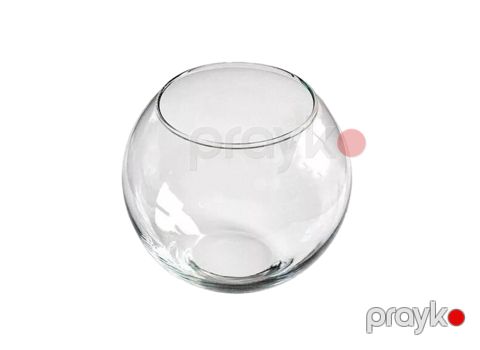 Akvarium, dairə, 3 l, şəffaf — Bakı