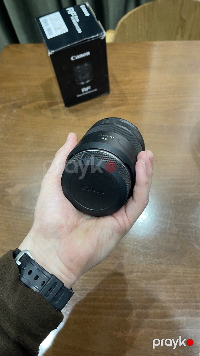 Canon RF 85 mm F2 macro lens — Foto və video texnikası, Bakı (4)