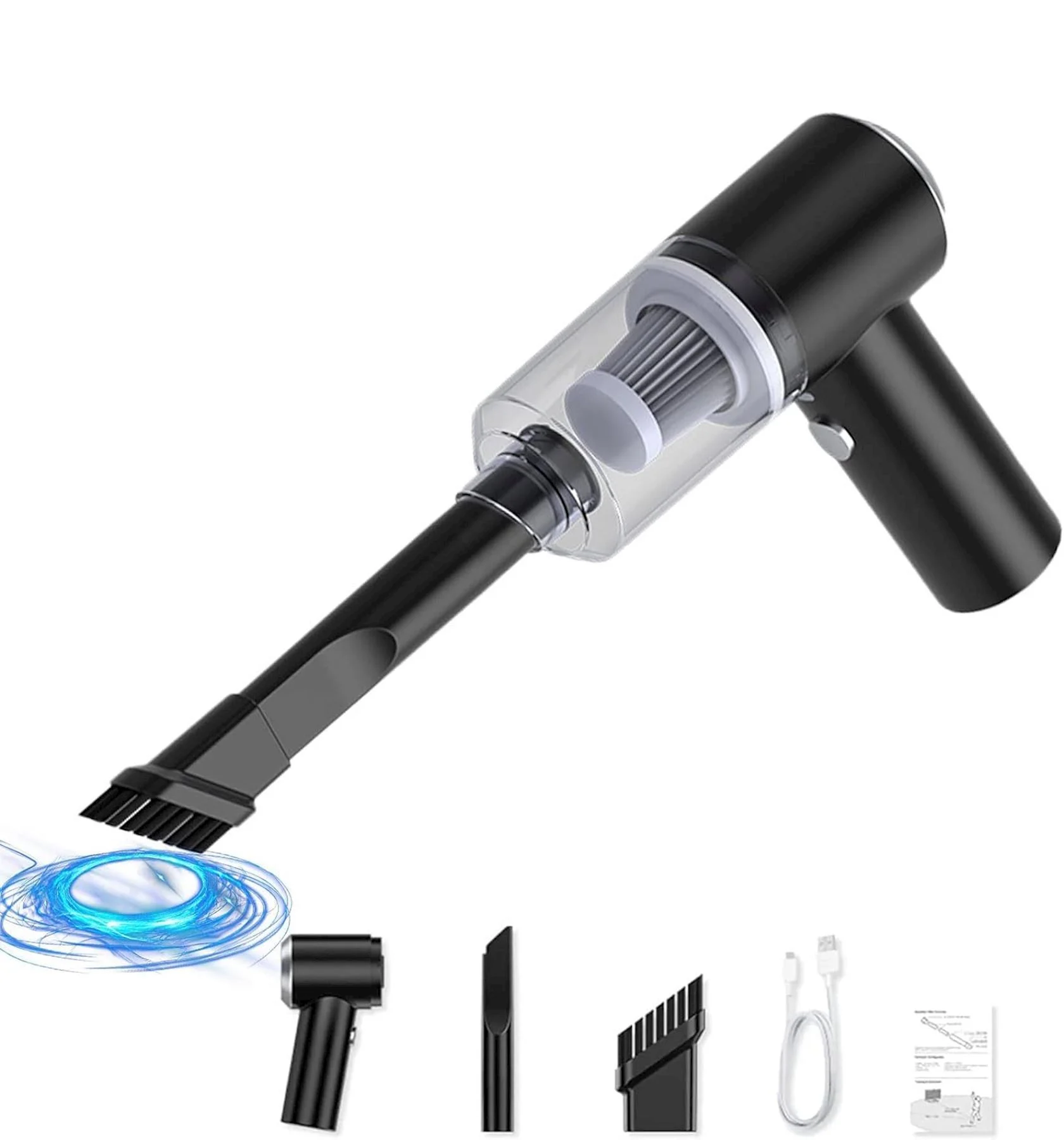 Avtomobil üçün tozsoran No. K-7 Black — Vacuum cleaners