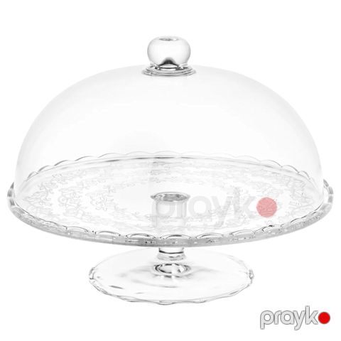 Süfrə üçün altlıq Ikea Arv Bröllop, şüşə, 29 sm, qapaqlı, şəffaf — Bakı