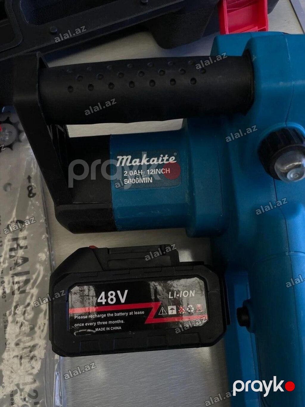 Mişar Motopila 12″ iki batareyalı Akkumulyatorlu Motopila – Güclü və — Alətlər, Bakı (3)