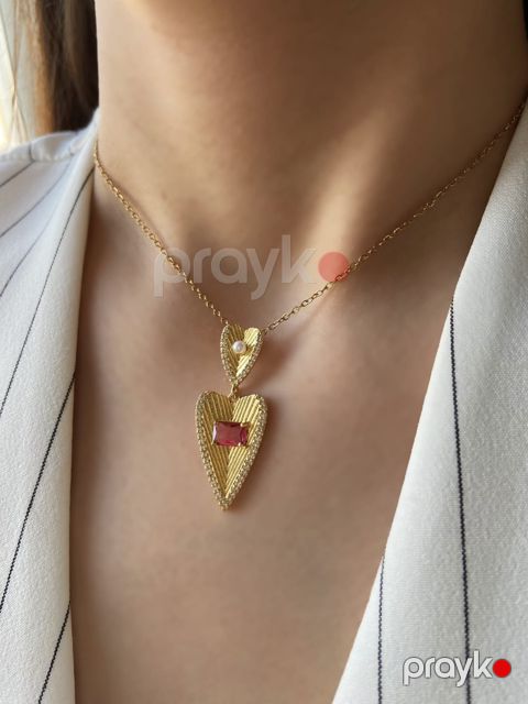Qadın üçün boyunbağı qızılı sha2 — Bakı
