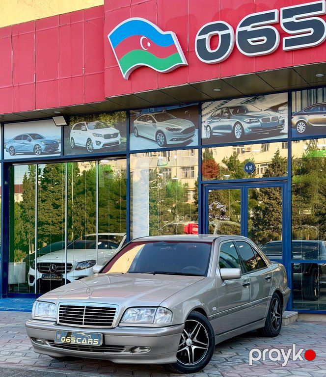 Mercedes C 200, 2.0 L, 1998 il, 380 000 km — Avtomobillər, Sumqayıt (4)