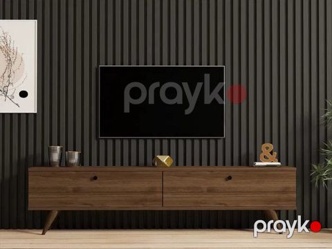 Tv üçün tumba ev_13900573, LDSP/laminat, qəhvəyi, 40x160x25 sm — Bakı