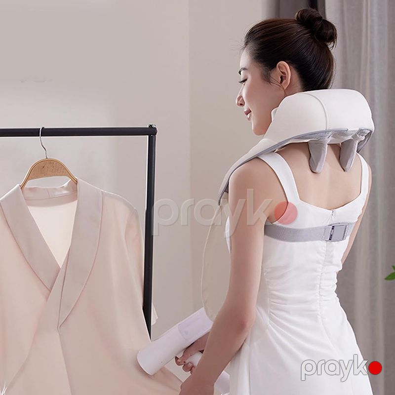 Professional Shiatsu Boyun və Çiyin Masajoru 2000mAh Batareya ilə Portativ Rahatlıq — Masaj aparatları, Bakı (5)