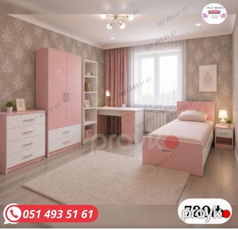 Qız üçün, Yeni, Təknəfərlik çarpayı, Yazı masası — Bakı