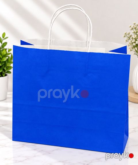 Hədiyyəlik paket 12413, 26x32 sm, universal, göy — Bakı