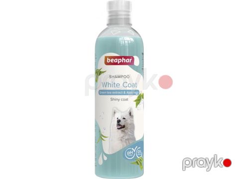 Şampun itlər üçün Beaphar White Coat Green Tea Extract & Aloe Vera 250 ml — Bakı