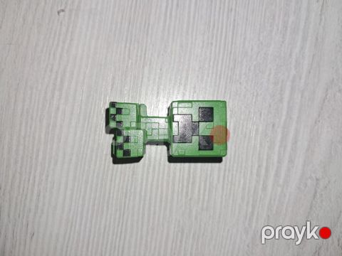 Minecraft mövzulu kiçik plastik fiqur/aksesuar. - Yaşıl rəngli — Bakı