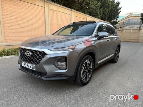Hyundai Santa Fe, 2.0 L, 2019 il, 98 000 km — Bakı