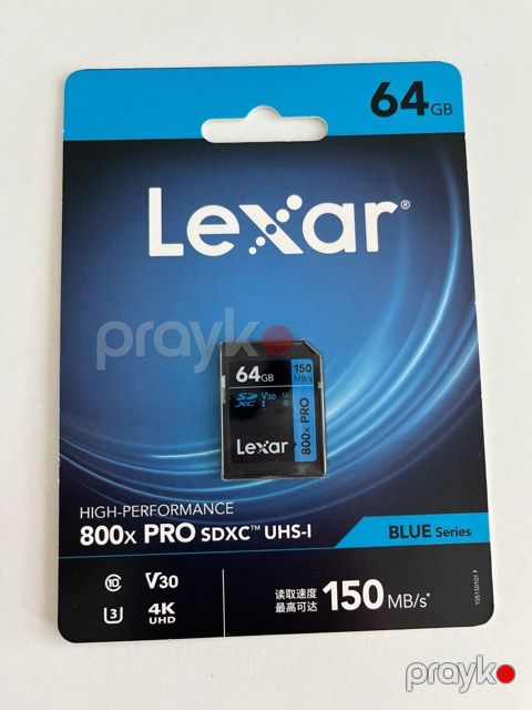 Lexar 64GB Sdxc 800x PRO Uhs-ı V30 150MB/s yaddaş kartı — Bakı