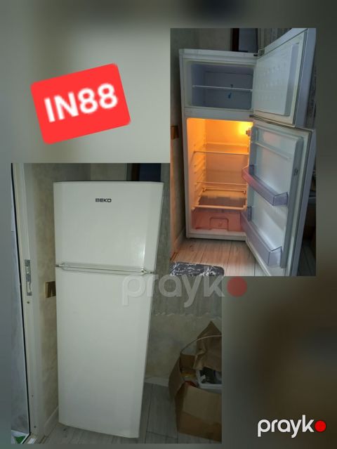 İşlənmiş 2 qapılı Beko Soyuducu Satılır, rəng - Ağ, Təkərli — Digah