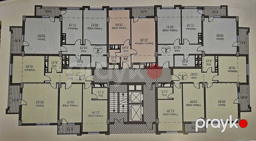 Satılır 2 otaqlı yeni tikili 104 m² — Mənzil, Bakı (2)