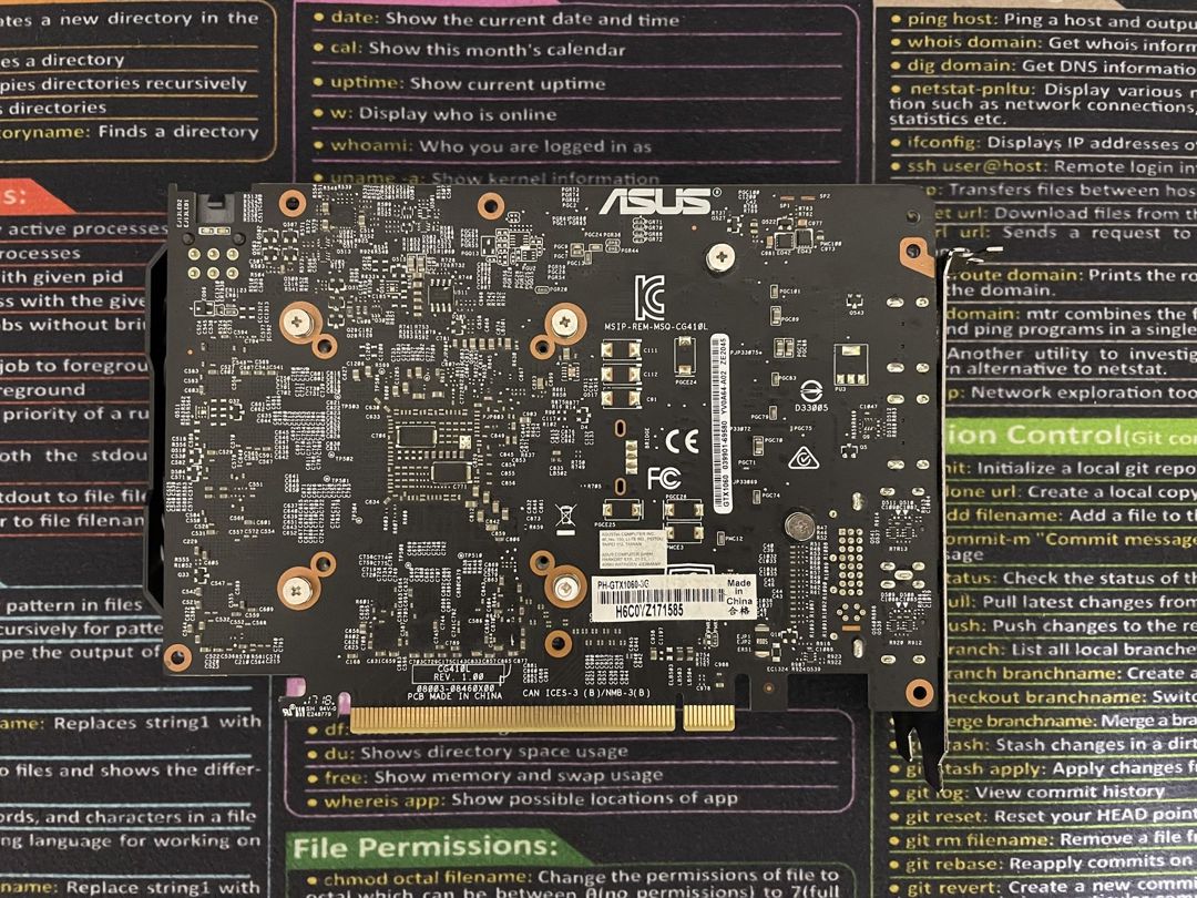 ASUS GTX 1060 3gb — Kompüterlər və noutbuklar, Xaçmaz (2)