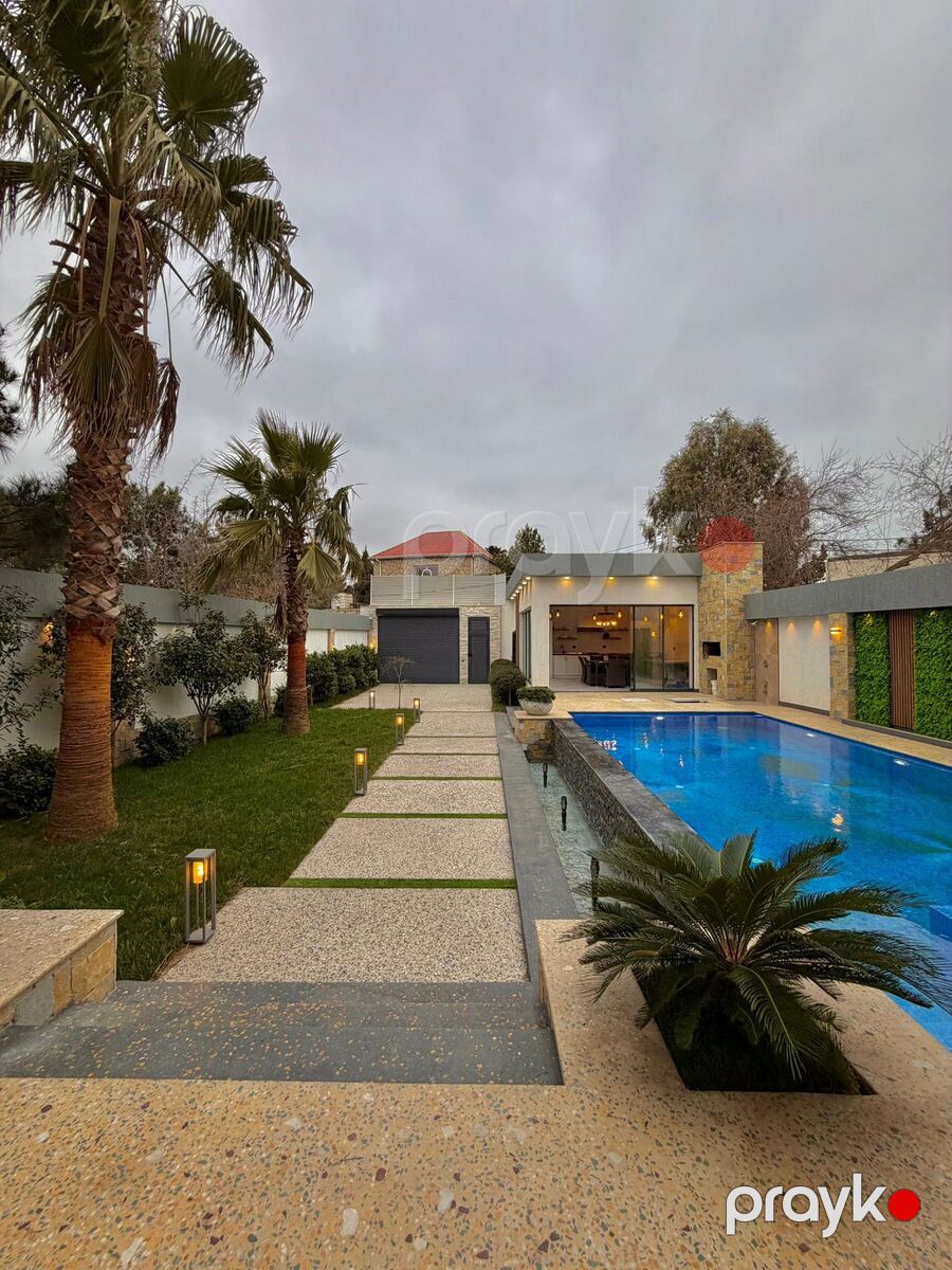 Satılır 5 otaqlı həyət evi/bağ evi 400 m² — Ev, villa, Bakı (5)