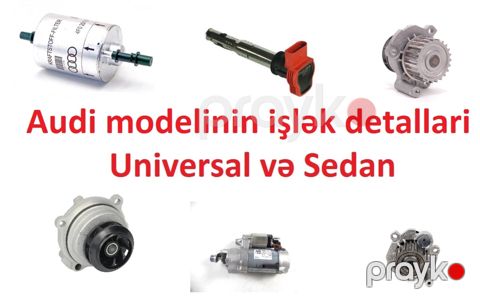 "Audi, Chevrolet" mühərrik hissələri — Bakı