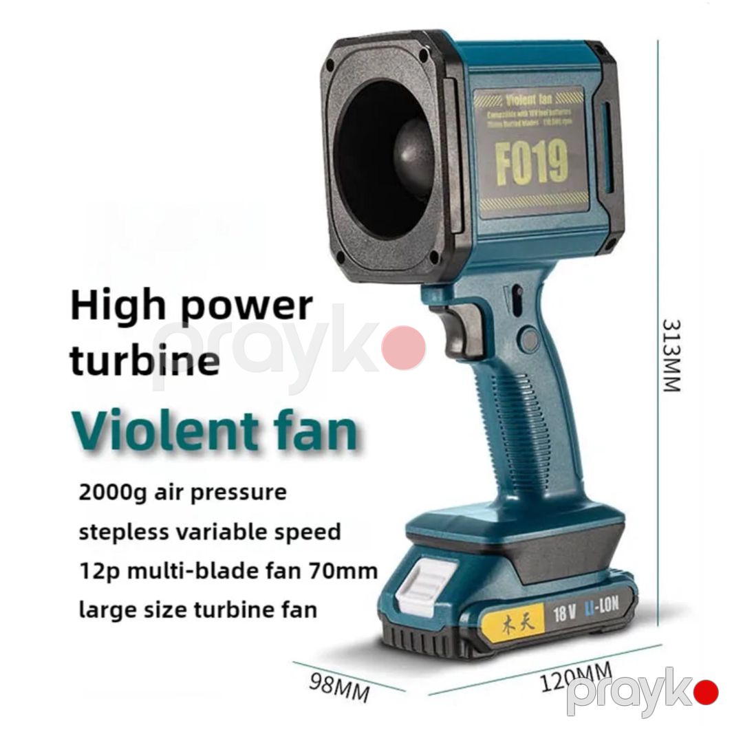 Akkumulyatorlu hava üfürən 2E 18 V — Mallar, Bakı (3)