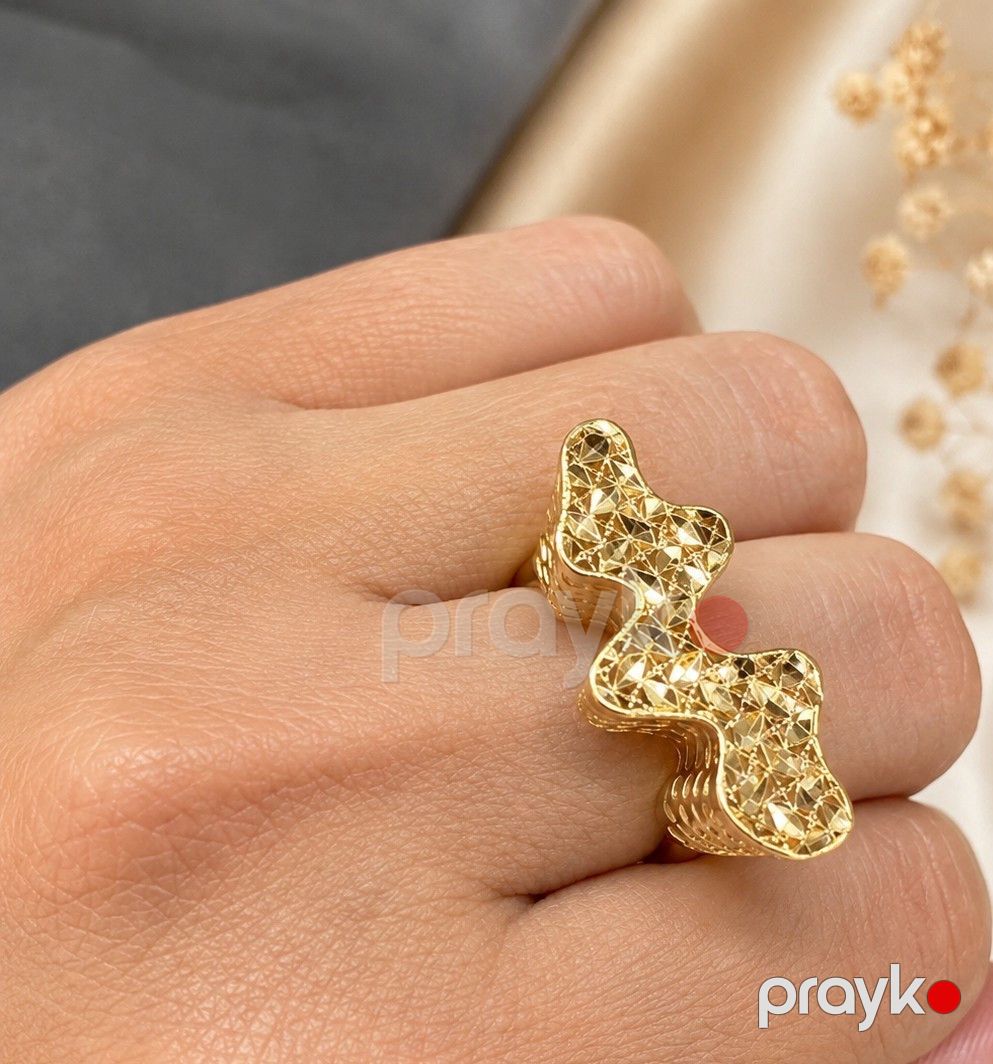 Üzük qadınlar üçün 91280477, qızıl 585 əyar — Mallar, Bakı (2)