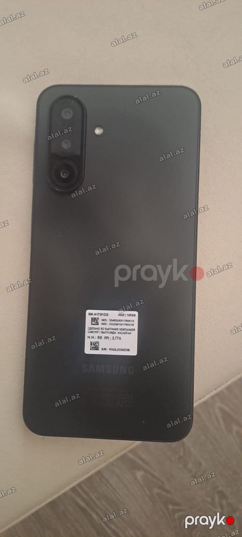 Samsung Galaxy A17, 128 GB, rəng - Qara, İki sim kartlı — Sumqayıt