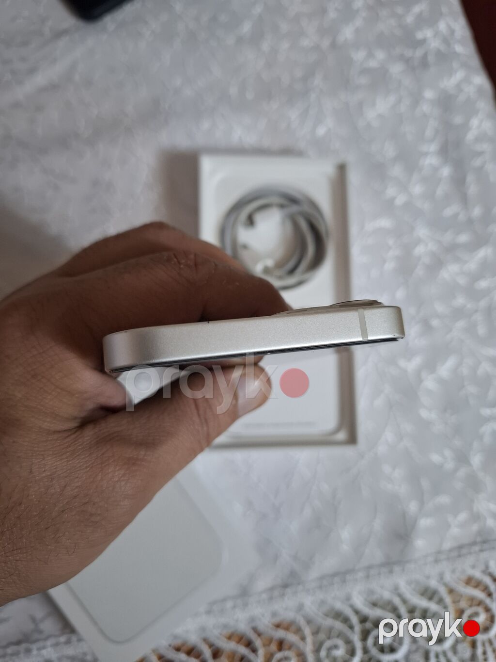 IPhone 13, Ağ, Face ID — Apple iPhone, Gəncə (4)