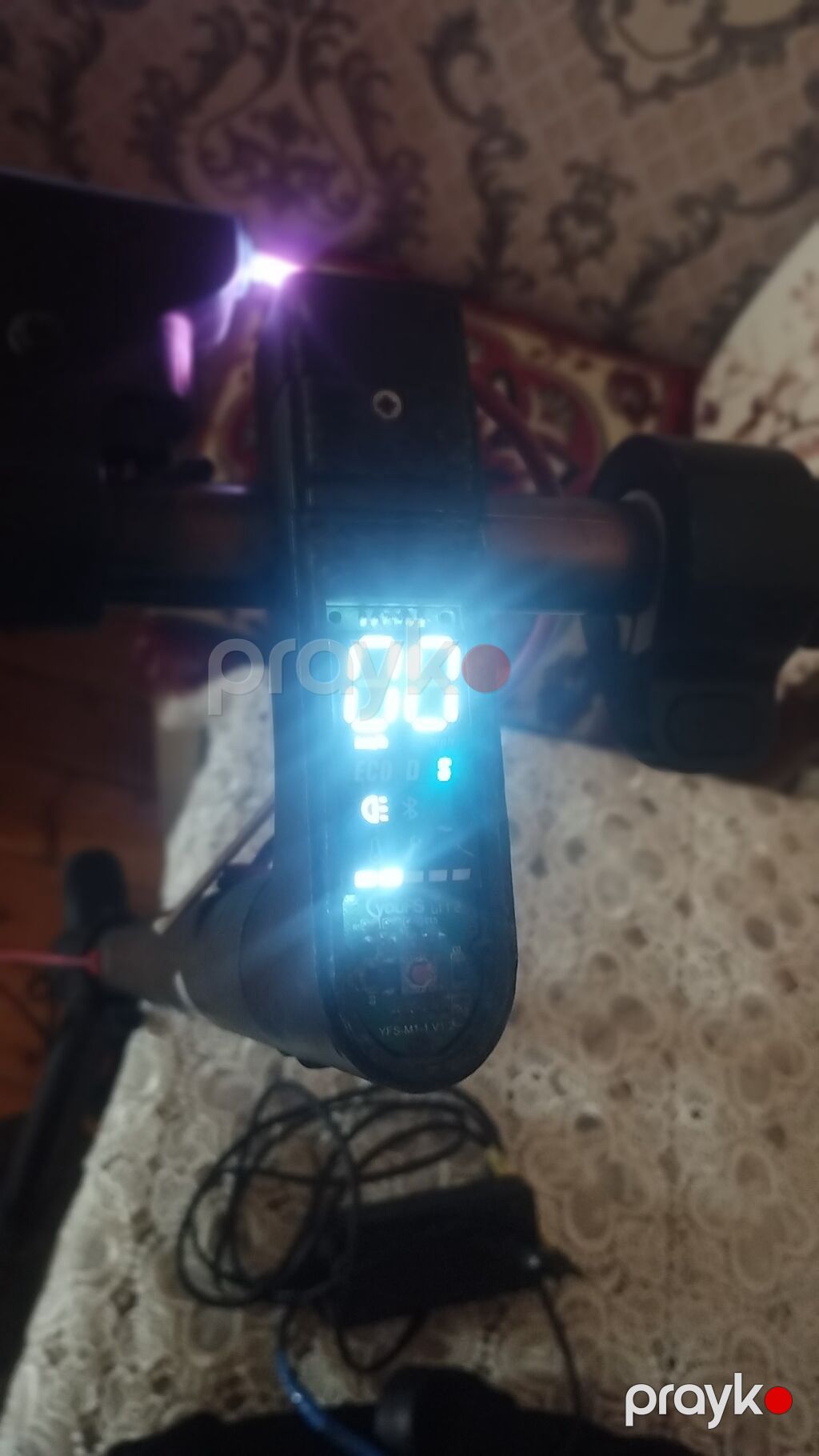 Yeni Elektrik samokat 8", 501 - 750 Vt, 36 - 45 km/s, Ödənişli çatdırılma — Skuterlər, Mehdiabad (3)