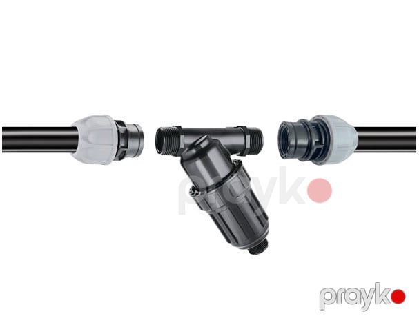 Suvarma üçün filtr Claber 1" (25 mm), ələkli, yüksək keyfiyyətli plastik, İtaliya - 8000625909193 — Mallar, Bakı (2)