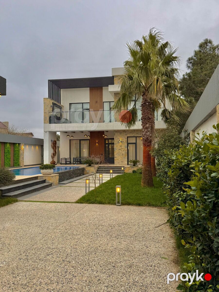 Satılır 5 otaqlı həyət evi/bağ evi 400 m² — Ev, villa, Bakı (4)