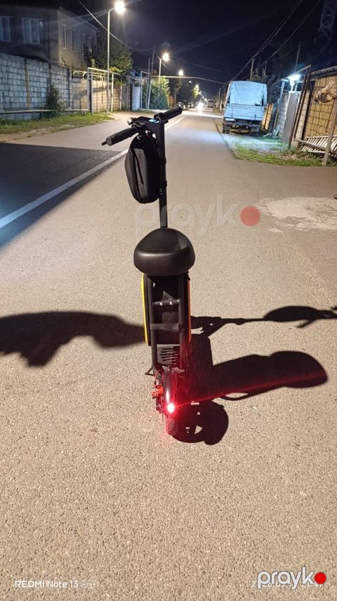 Elektrik skuter – oturacaq və çanta aksesuarları ilə - Şəhər içi — Qusar