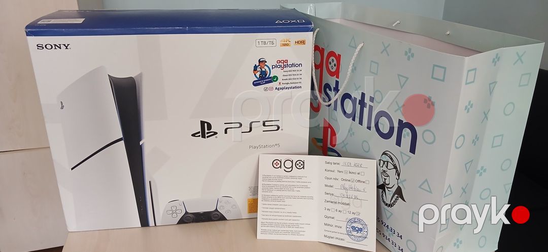 PlayStation 5 Slim 1 TB — Oyunlar, konsollər və proqramlar, Bakı (9)