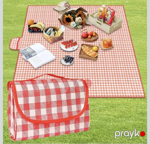 Piknik xalçası, qırmızı, 150x200 sm — Bakı