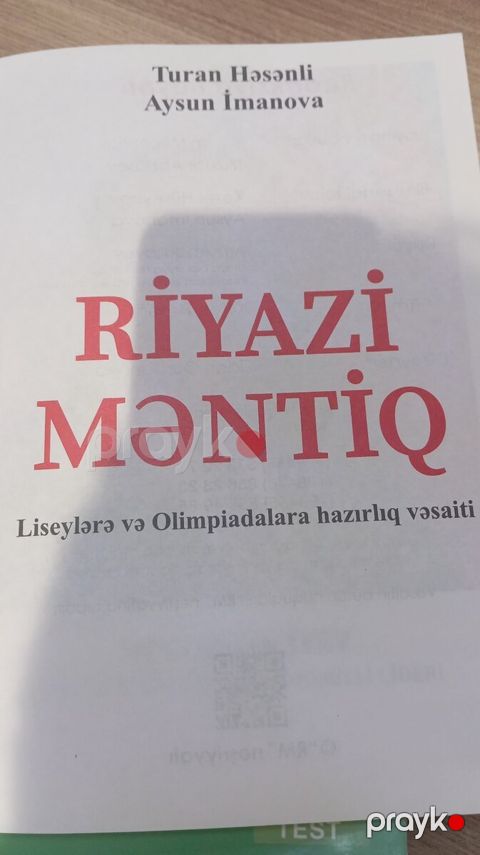 Riyaziyyat məntiq kitabı — Bakı