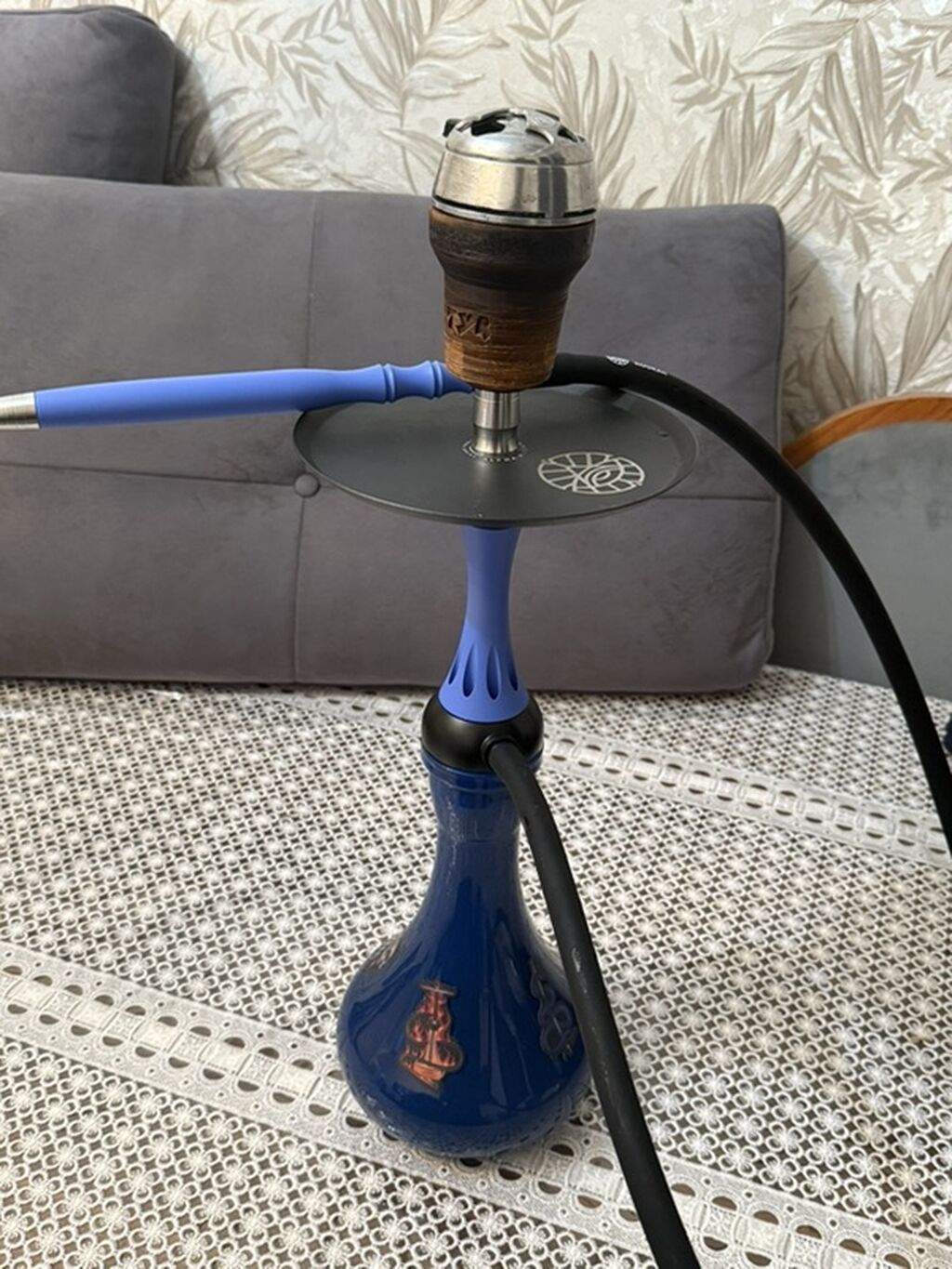 Kalyán (hookah) seti - Brend: Alpha Hookah (lövhədə loqo mövcuddur) — Elektronik siqaretlər, Xırdalan (5)