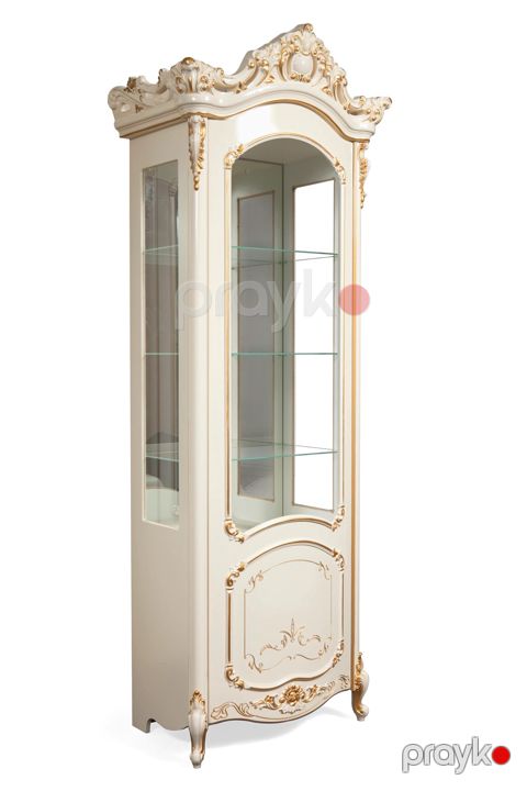 Bufet Slonimmebel Eliza, 80x52x227 sm, krem — Bakı