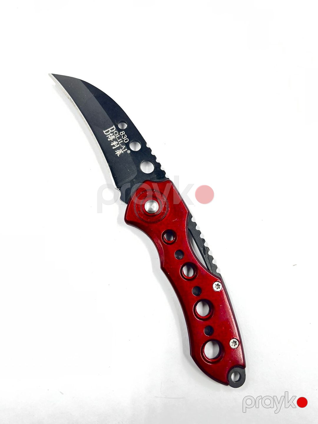 Bıçaq OP-830, metal, qırmızı — Mallar, Bakı (2)