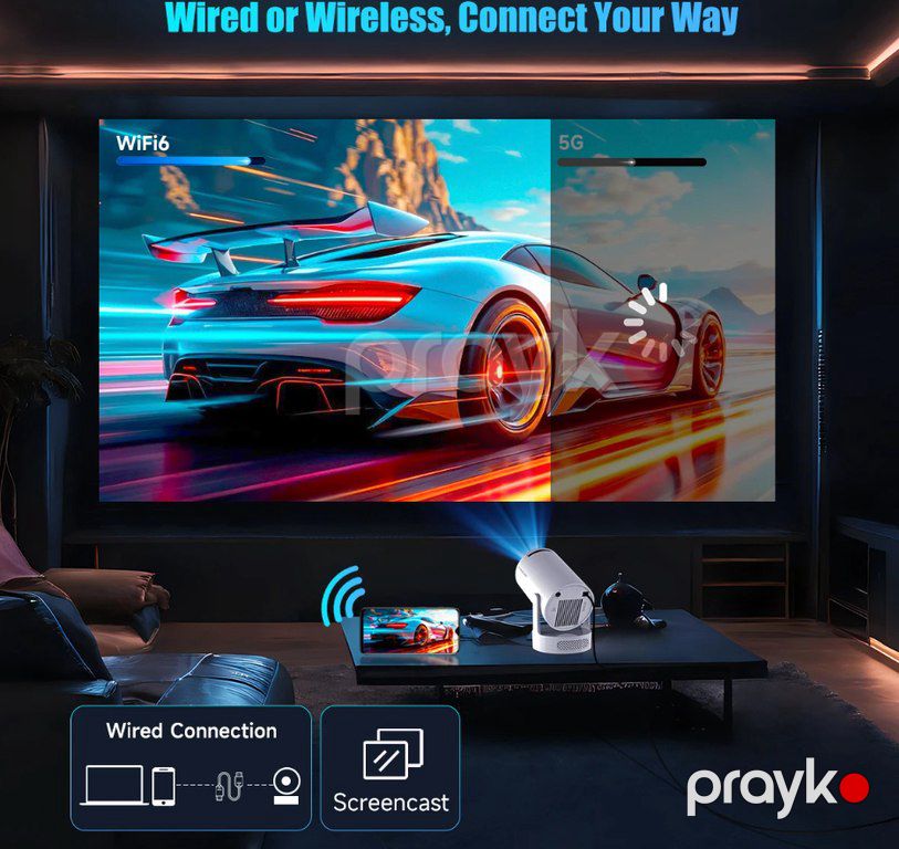 Proyektor "Magcubic 4K Pro Plus" — Səs texnikası, Bakı (9)