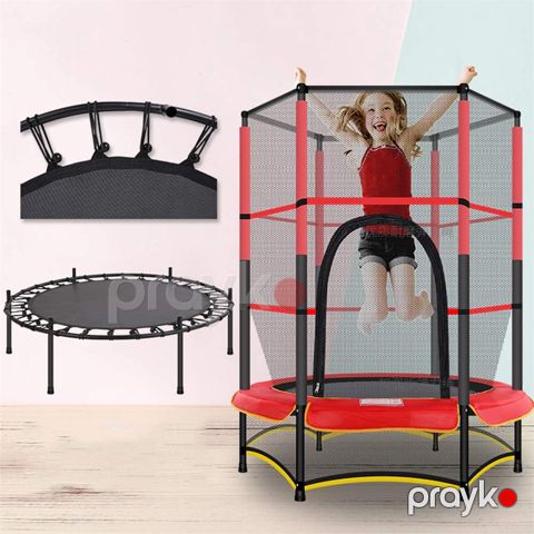 Uşaq Batutu Perfetto Sport 5 – Qoruyucu Torlu və Təhlükəsiz Tramplin 1.40 m — Bakı