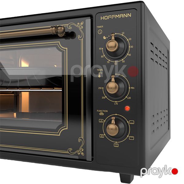 Mini soba Hoffmann FGT4800 Black Rustic Black — Mallar, Bakı (5)