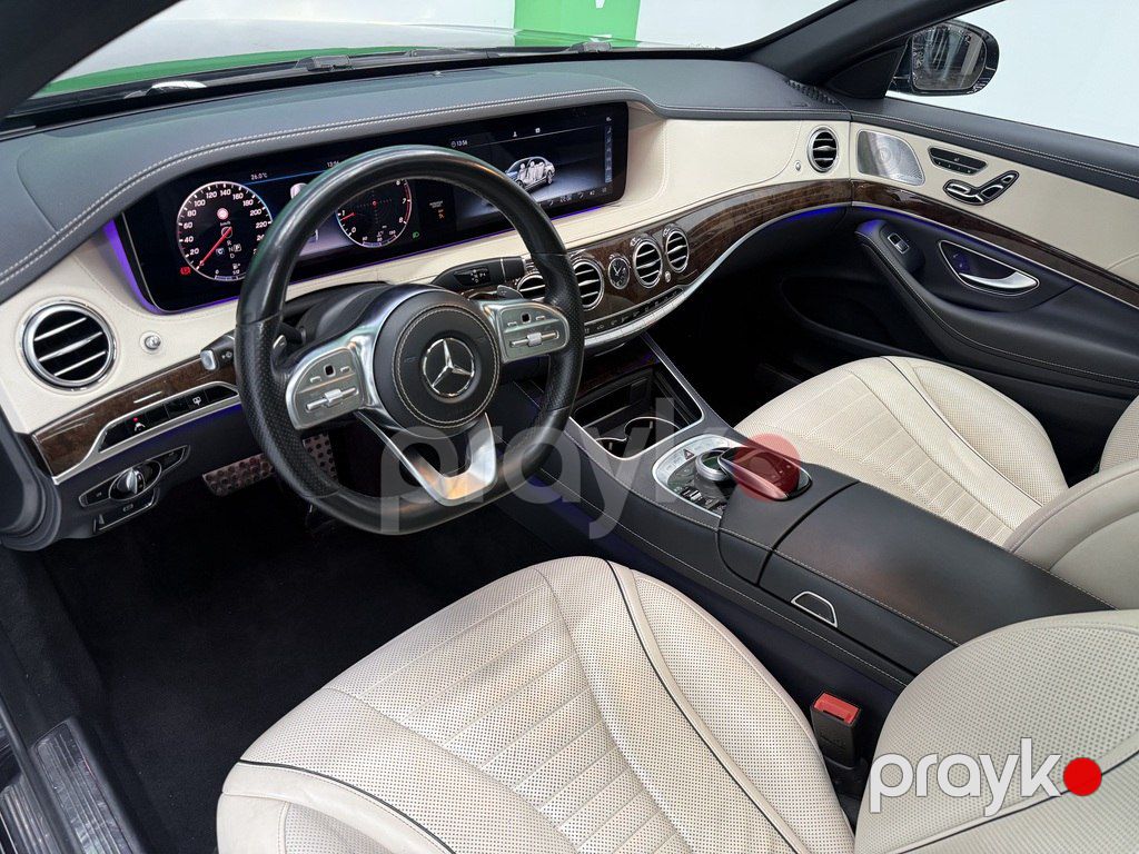 Mercedes S 560 4MATIC, 4.0 L, 2018 il, 45 900 km — Avtomobillər, Bakı (8)