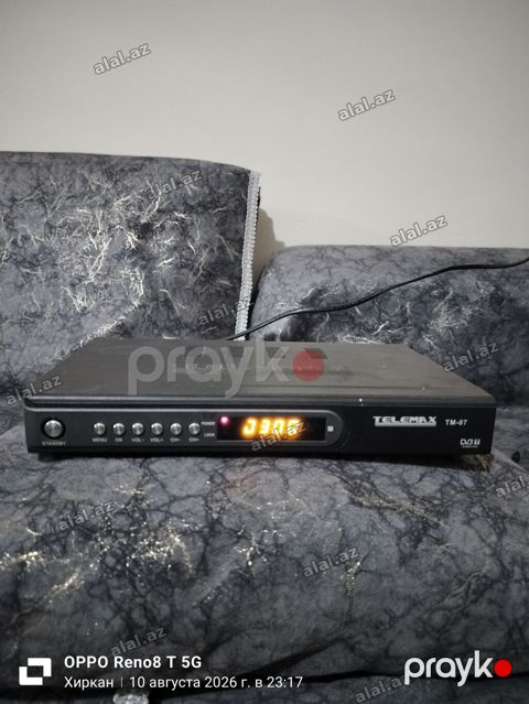Telemax TM-07 Dvb-t rəqəmsal TV qəbulu Model: Telemax TM-07 — Bakı