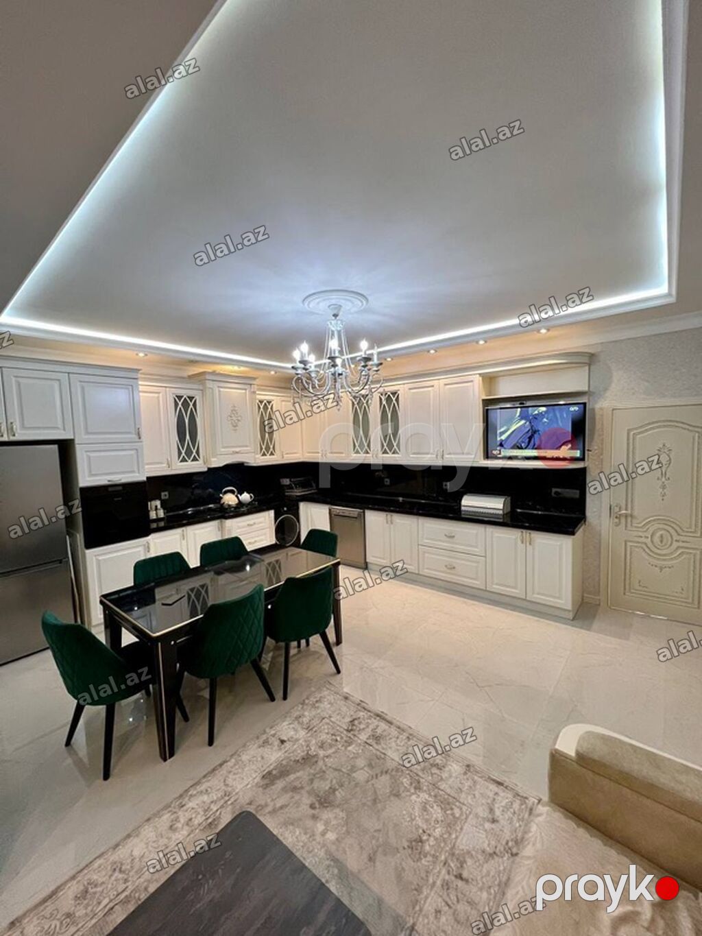 9-cu mikrorayon, 5 otaqlı, Yeni tikili, m. 20 Yanvar, 177 kv. m — Mənzil, Bakı (4)