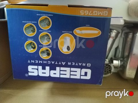 Ət çəkən maşın Geepas, 1500 Vt, Revers ilə, Yeni — Digah