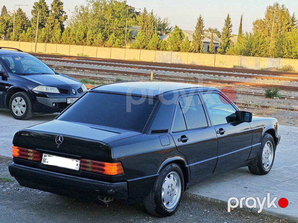 Mercedes 190, 2.0 L, 1990 il, 214 844 km — Avtomobillər, Bərdə (9)