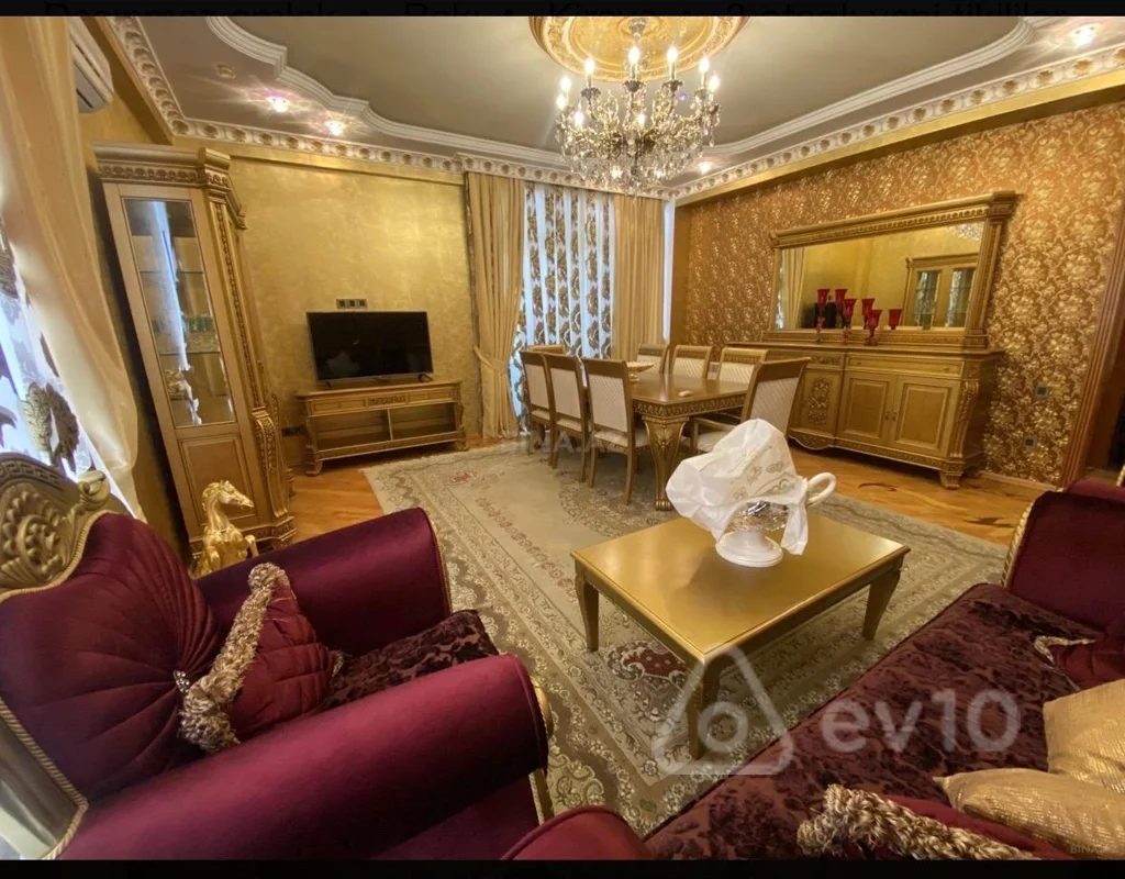 3 otaqlı mənzil, 135 m², Əliyar Əliyev küçəsi — kirayə — Mənzil, Bakı (2)