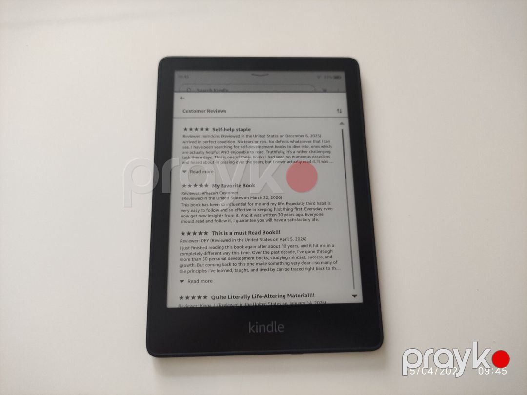 Amazon Kindle Paperwhite 11 Black, 8GB — Planshetlər, Bakı (3)