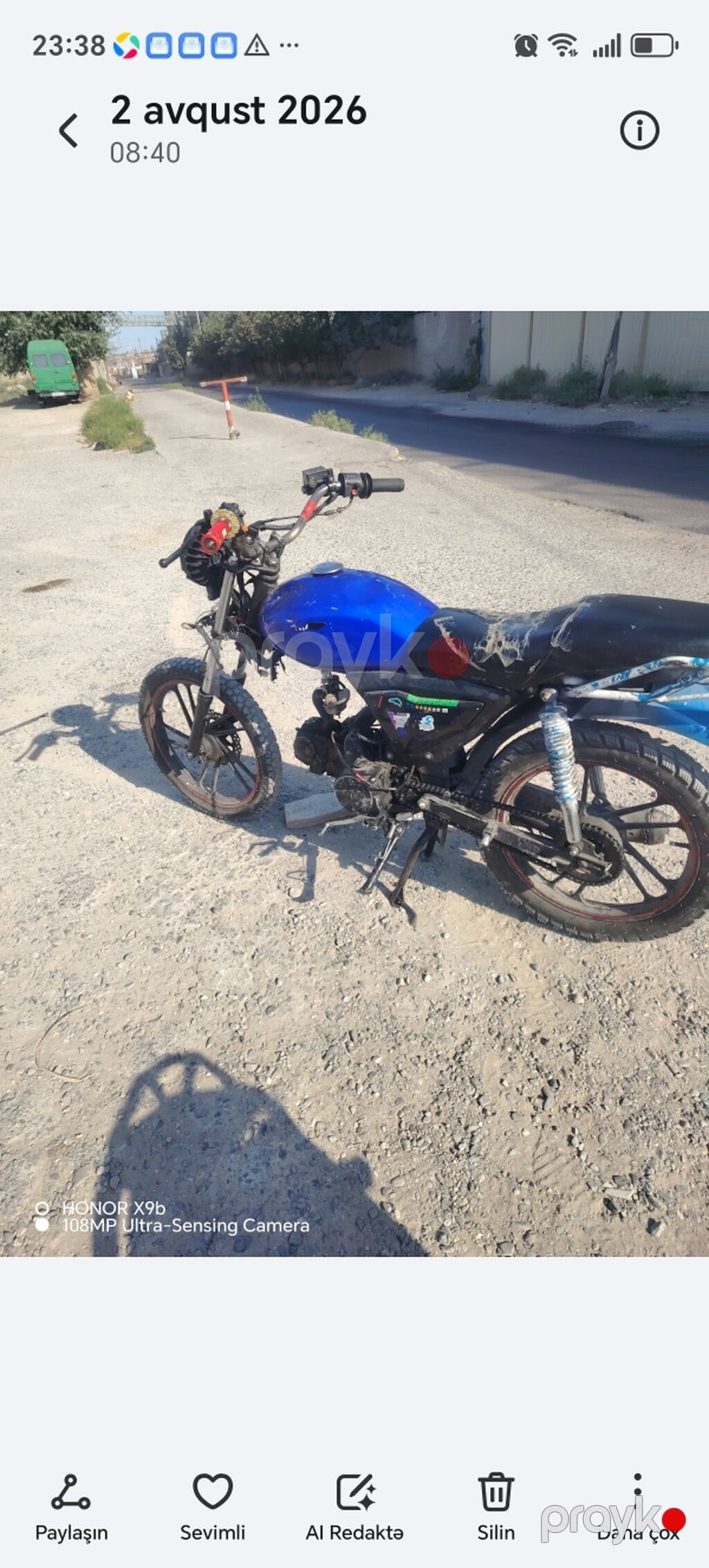 M50 di moto 2020 il motonun karopkada pırablemi var 100 150 m xerci — Mopedlər və skuterlər, Mehdiabad (3)